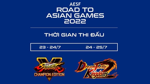 Thể thao điện tử Việt Nam đăng ký thêm 2 bộ môn ở Road To Asian Games 2022